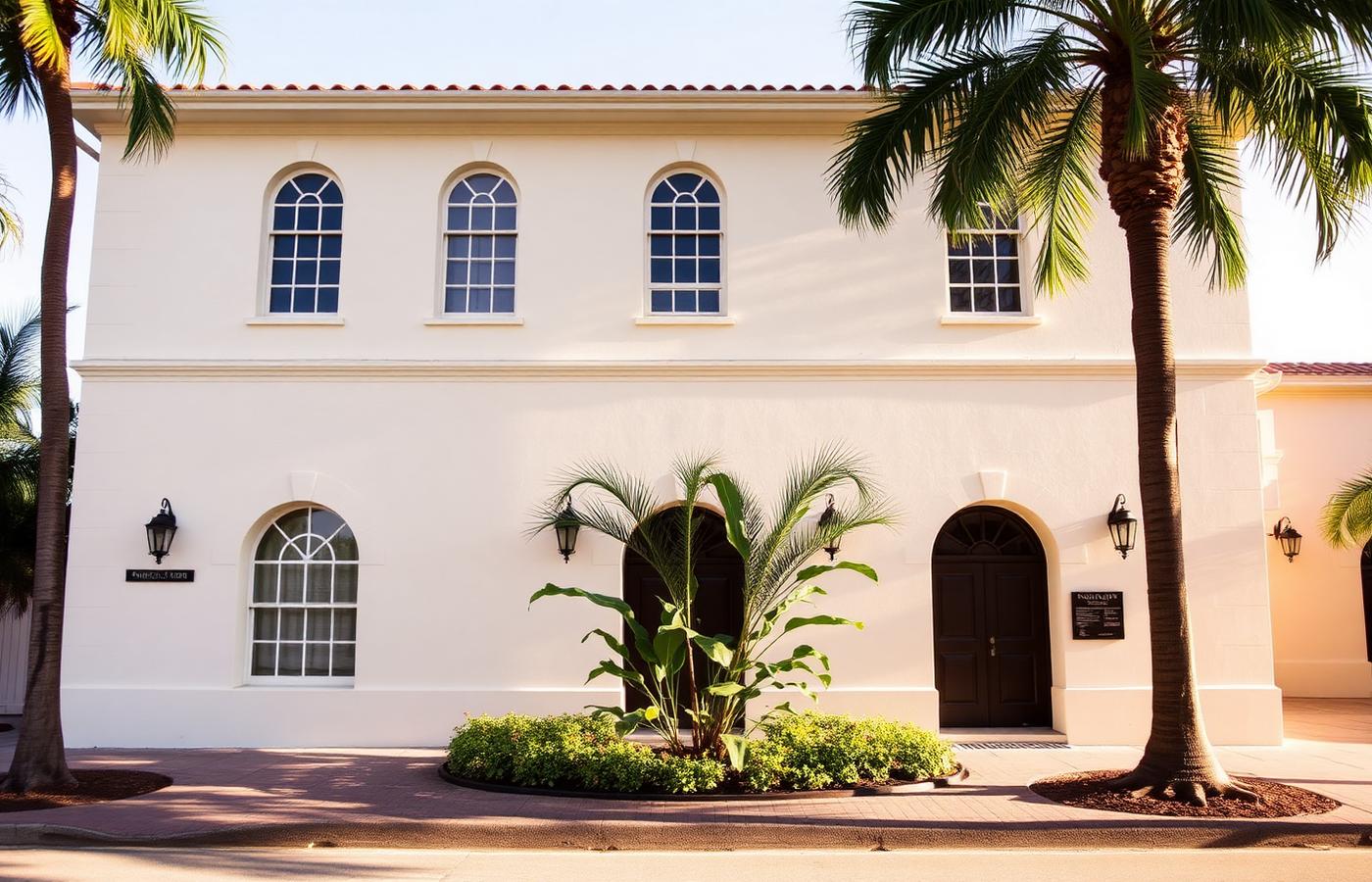 The exterior of the firm's office on Somerset Lane, Melbourne, Florida